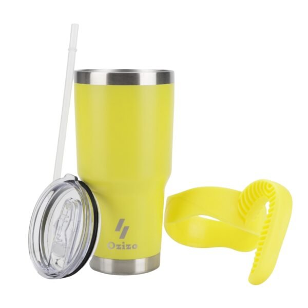 30 oz Insulated Mug With Straw