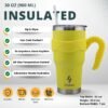 30 oz Insulated Mug With Straw