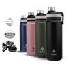 22oz Insulated Stainless Steel Shaker Bottle