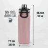 22oz Insulated Stainless Steel Shaker Bottle