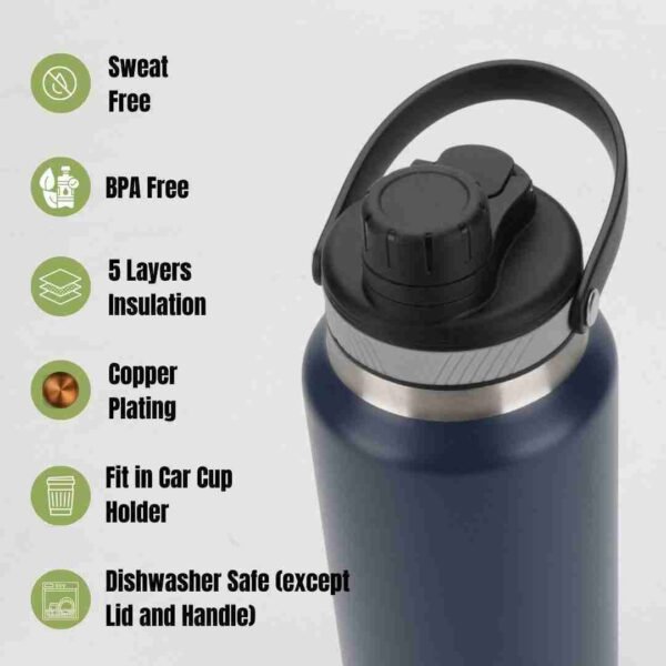 34 oz Insulated Sport Bottle